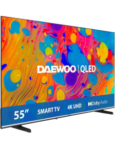 TELEVISOR DAEWOO 55 QLED 4K UHD USB SMART TV ANDROID WIFI HOTEL 2