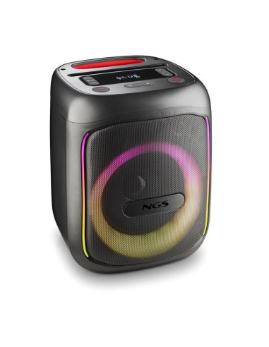 ALTAVOZ NGS WILD SWAG GO 80W LED USB/BLUETOOTH/MICROFONO/AUX PORTABLE