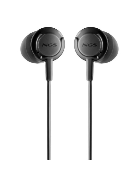 AURICULARES + MICROFONO NGS DRIFT IN EAR JACK 3,5MM BLACK