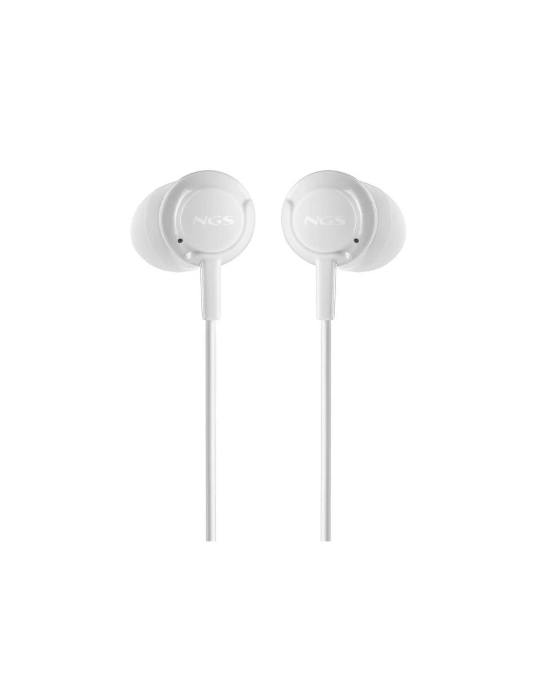 AURICULARES + MICROFONO NGS DRIFT IN EAR JACK 3,5MM WHITE