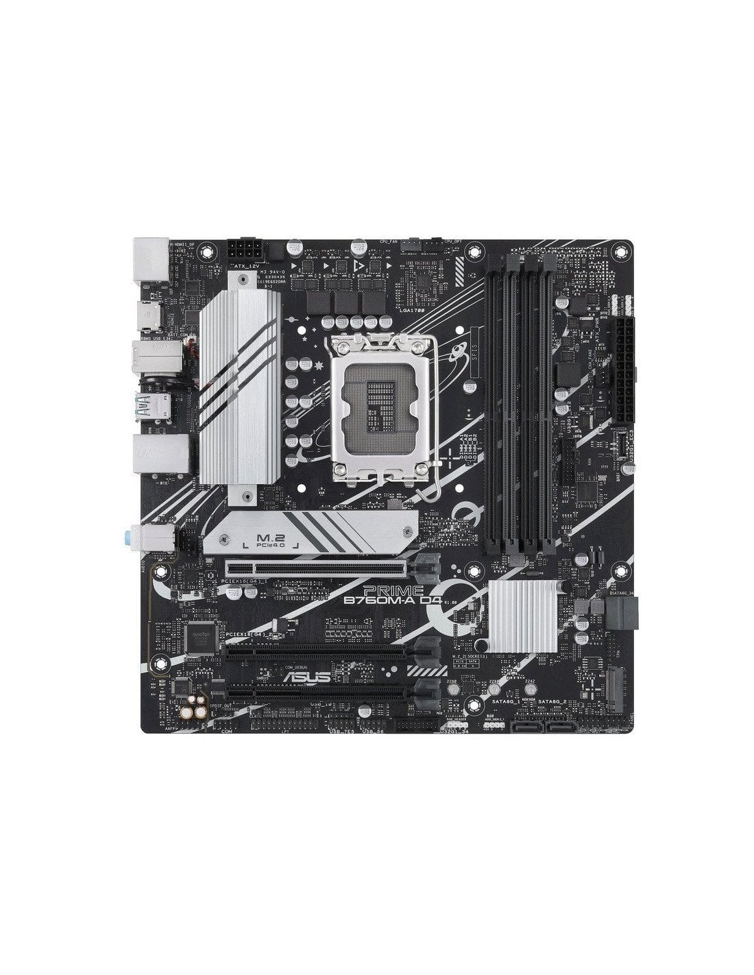 PLACA BASE ASUS PRIME B760M-A D4 MATX 4XDDR4 2XHDMI + DP