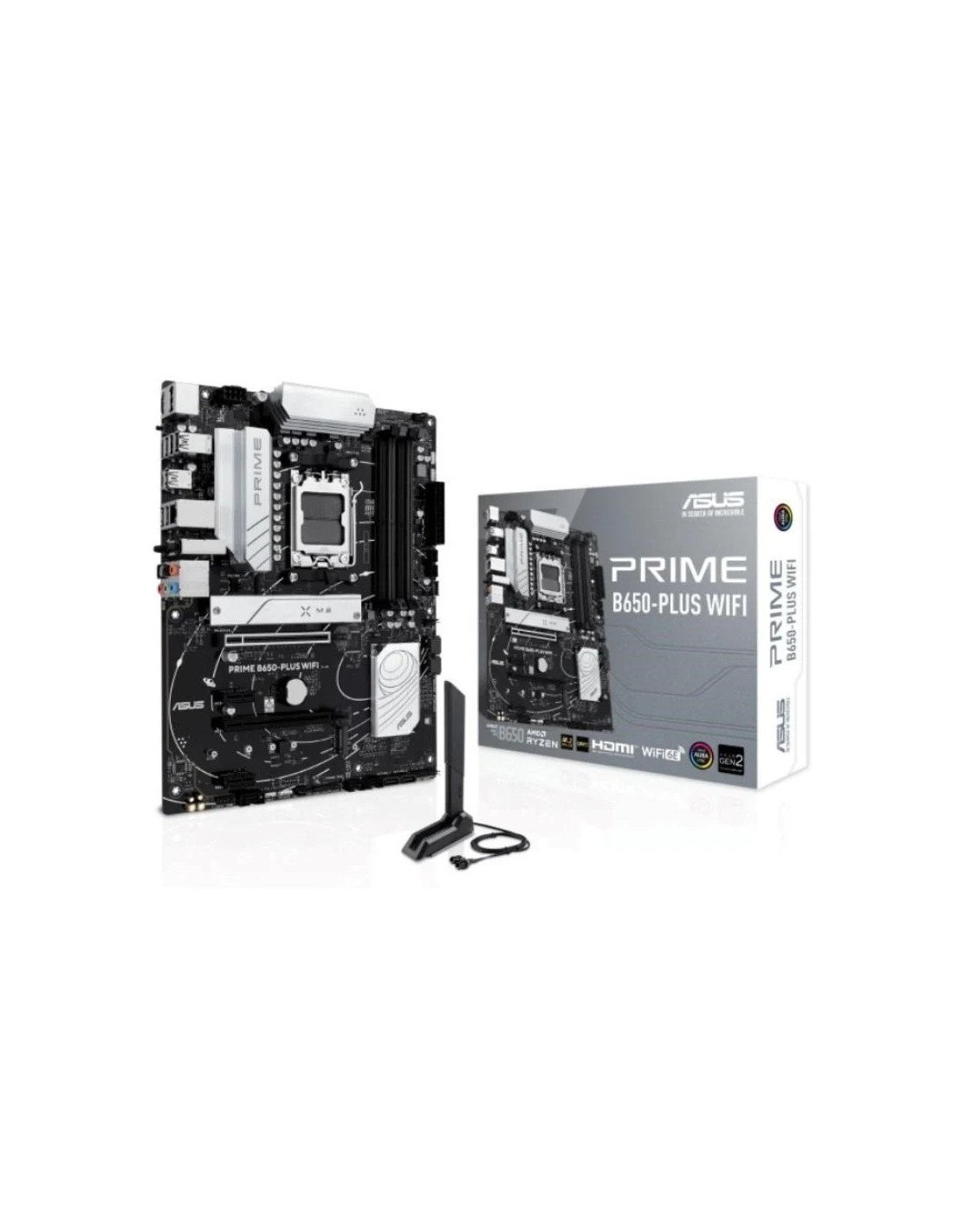 PLACA BASE ASUS PRIME B650-PLUS WIFI ATX AM5 4XDDR5 HDMI + DP