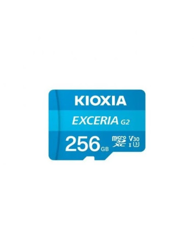 MEMORIA MICRO SD 256GB KIOXIA EXCERIA G2 U3 C10 + ADAPTADOR SD