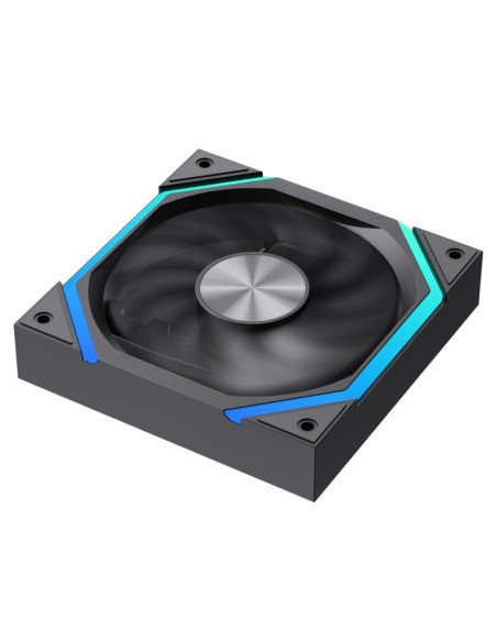 VENTILADOR GM 12CM ADICIONAL GAMING CHASIS ARGB SILENCIOSO BLACK