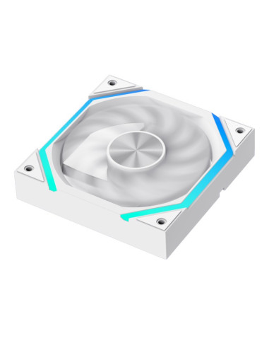 VENTILADOR GM 12CM ADICIONAL GAMING CHASIS ARGB SILENCIOSO WHITE