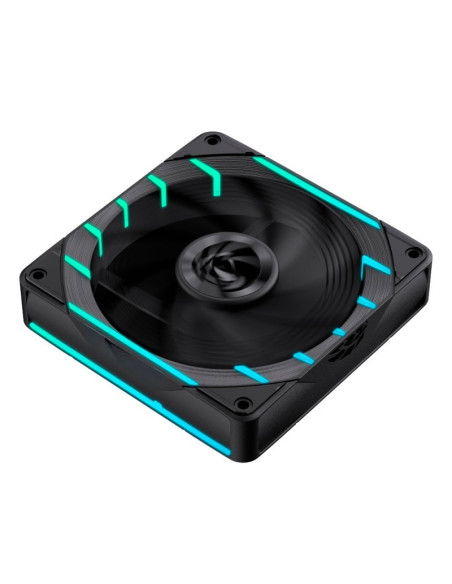 VENTILADOR GM 12CM ADICIONAL GAMING CLAW CHASIS ARGB SILENCIOSO BLACK