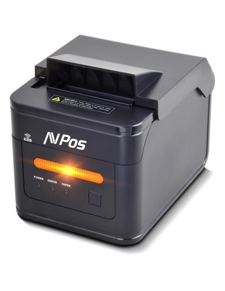 IMPRESORA AVPOS TERMICA K46W USB + SERIE + WIFI + LAN AVISADOR LUZ + ACUST 3YR GAR