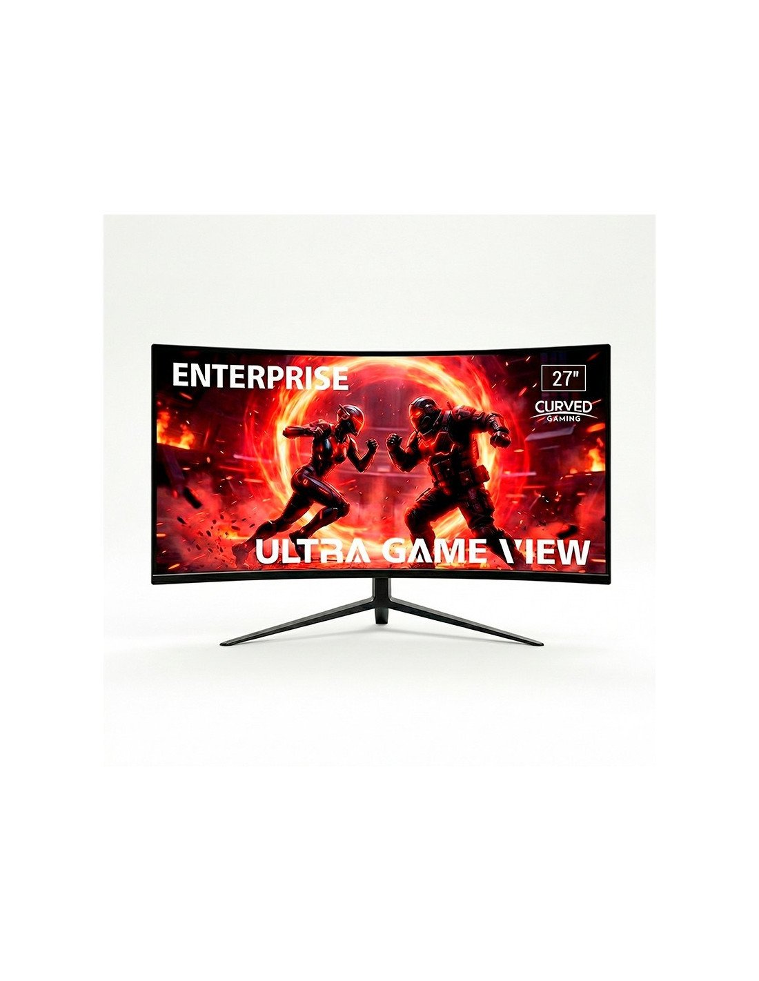 MONITOR ENTERPRISE ULTRAGAME-VIEW 27 CURVO 200HZ 2 X HDMI + 2 X DISPLAYPORT MULTIMEDIA VESA 3YR GAR