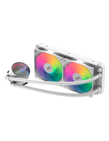 REFRIGERACION LIQUIDA CPU COOLBOX INFINITE LIQUID ARGB 240MM WHITE