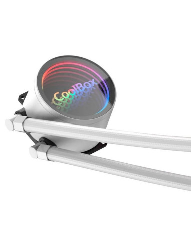 REFRIGERACION LIQUIDA CPU COOLBOX INFINITE LIQUID ARGB 240MM WHITE