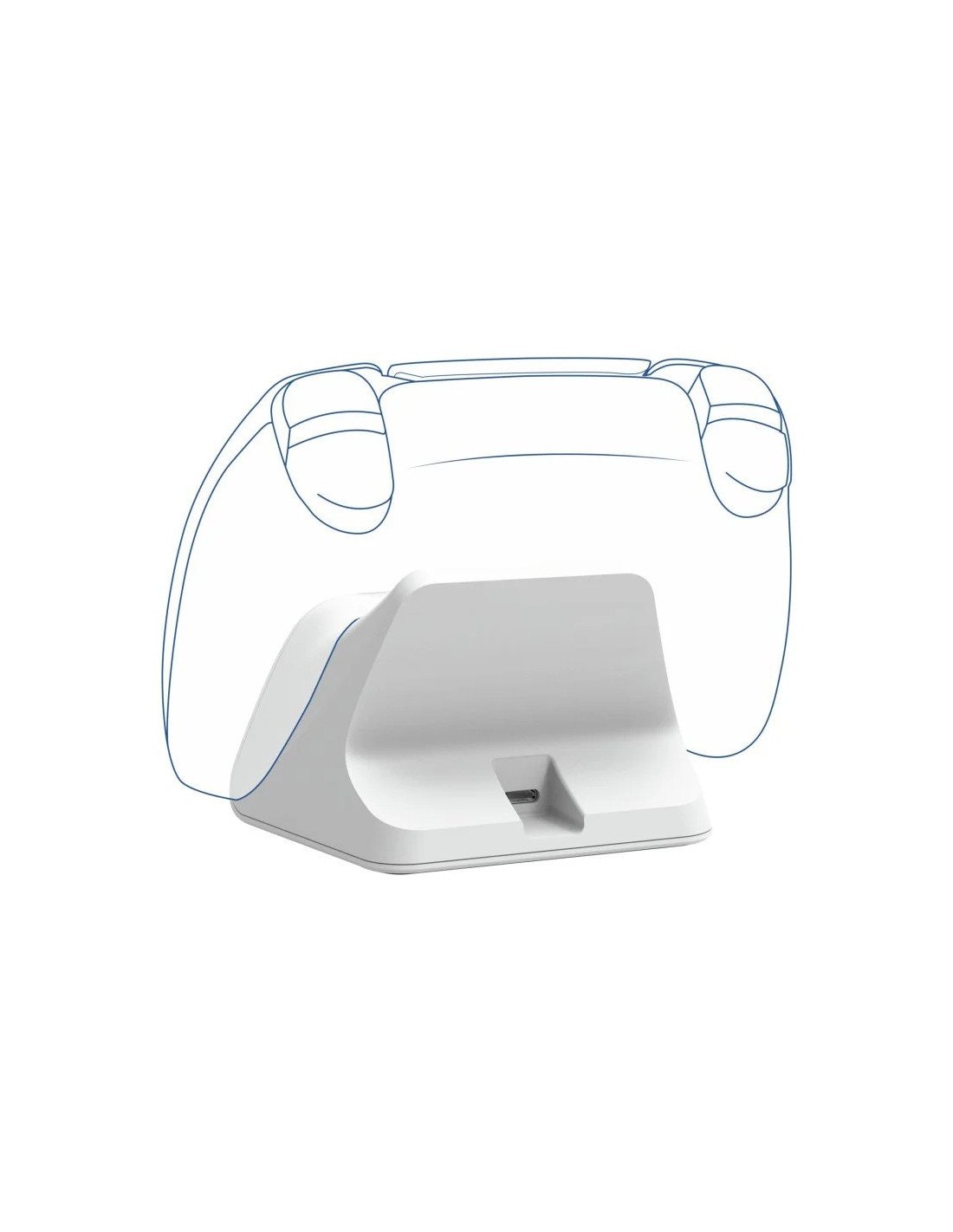 BASE DE CARGA TRUST GXT 255W PARA MANDO PS5 RGB WHITE