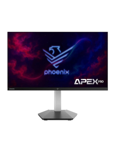 MONITOR GAMING PHOENIX APEX PRO 27 2K QHD 180HZ ERGONOMICO MULTIMEDIA LED HDMI DISPLAYPORT BLACK/WHITE
