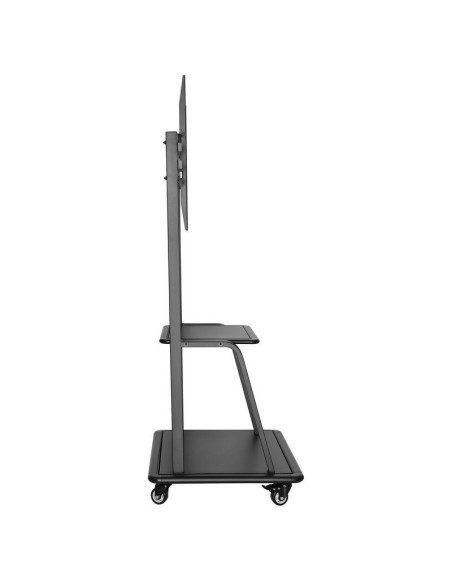SOPORTE TV MONITOR TOOQ SUELO CON RUEDAS 37 - 100 150KG BLACK