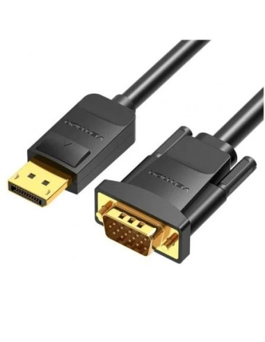 CABLE CONVERSOR VENTION DISPLAYPORT/M - VGA/M 1.5M BLACK