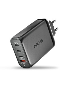 CARGADOR DE PORTATIL NGS BUD GAN 3XUSB-C/USB-A 140W BLACK