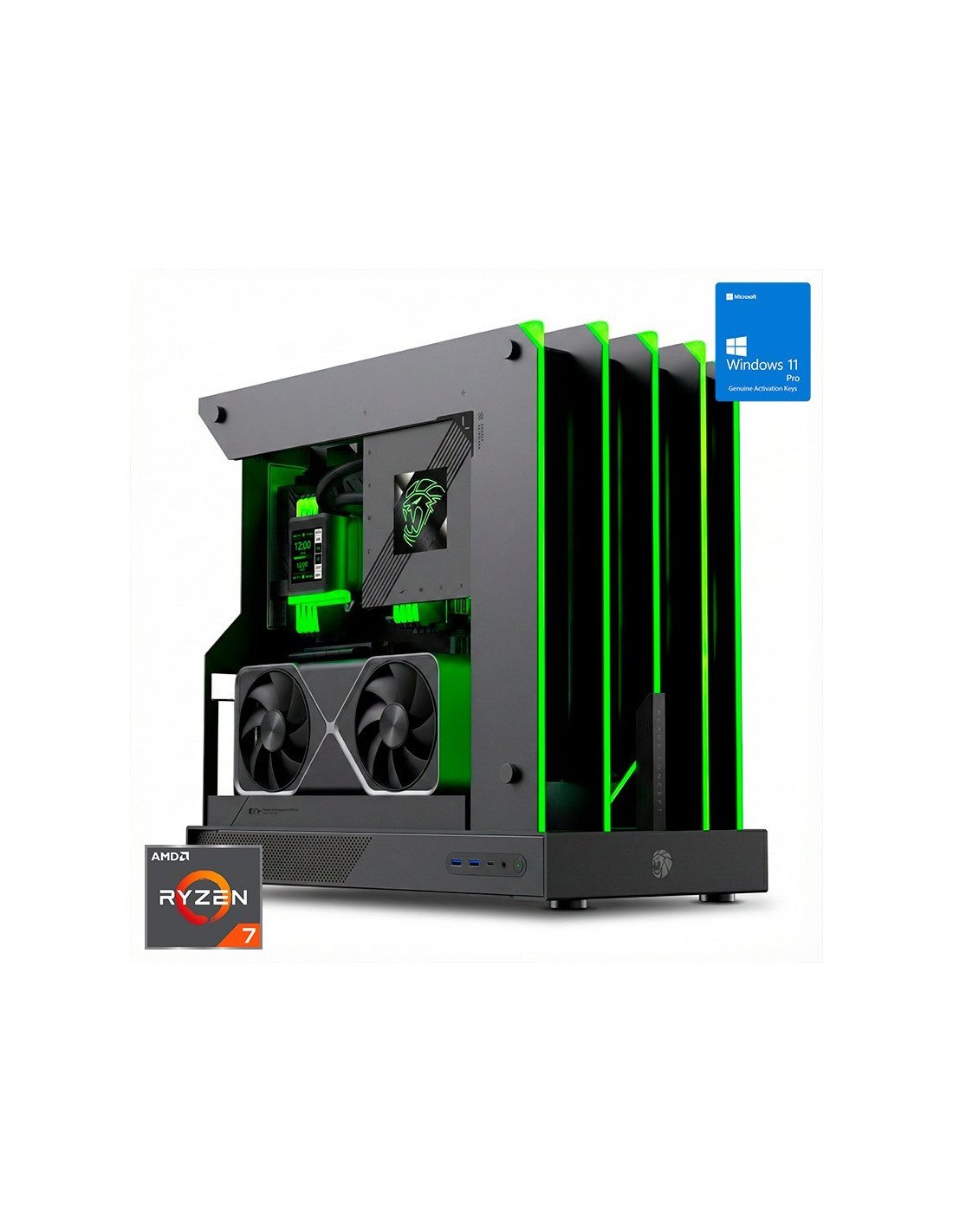 ORDENADOR GAMING BLADE RGB R7 9800X3D/64 DDR5/2TB NVME/REF.LIQ/1250W/W11PRO