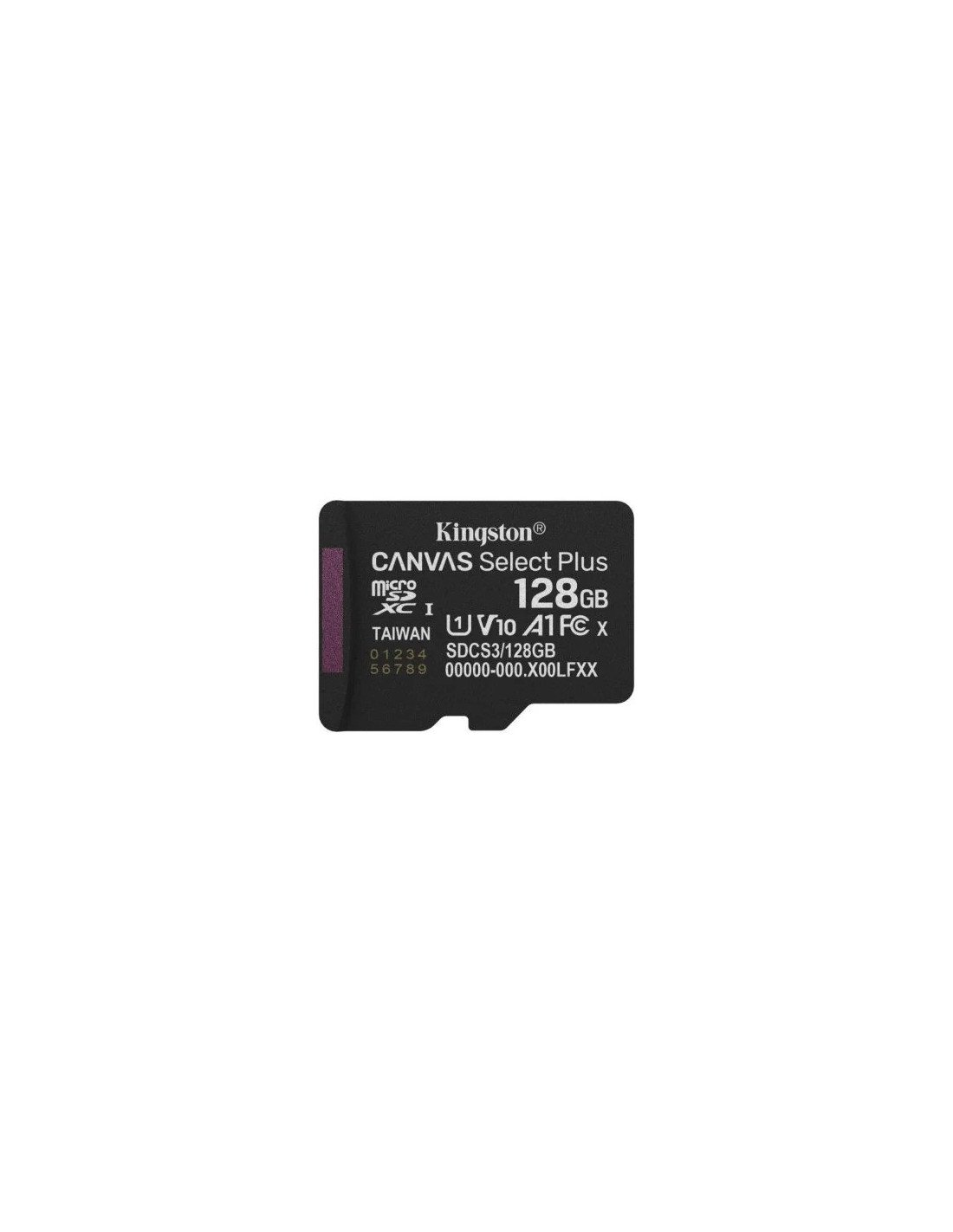 MEMORIA MICRO SD 128GB KINGSTON XC C10 100MB/S + ADAPTADOR SD
