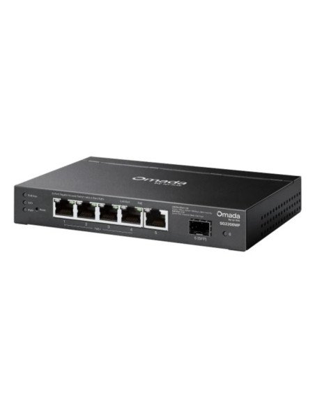 SWITCH TP-LINK OMADA GIGABIT 6 PUERTOS TL-SG2206MP 4 POE +