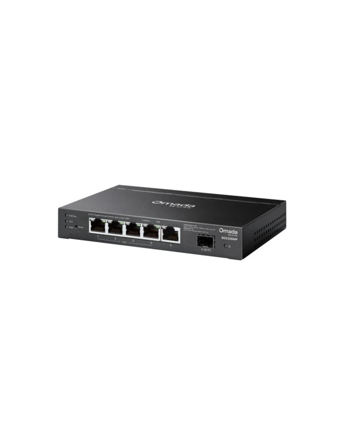SWITCH TP-LINK OMADA GIGABIT 6 PUERTOS TL-SG2206MP 4 POE +