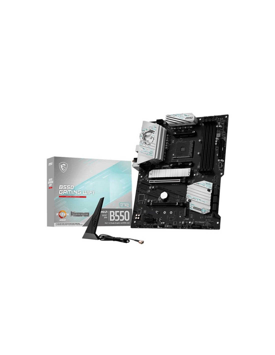 PLACA BASE MSI B550 GAMING AM4 ATX WIFI 4XDDR4 HDMI DP
