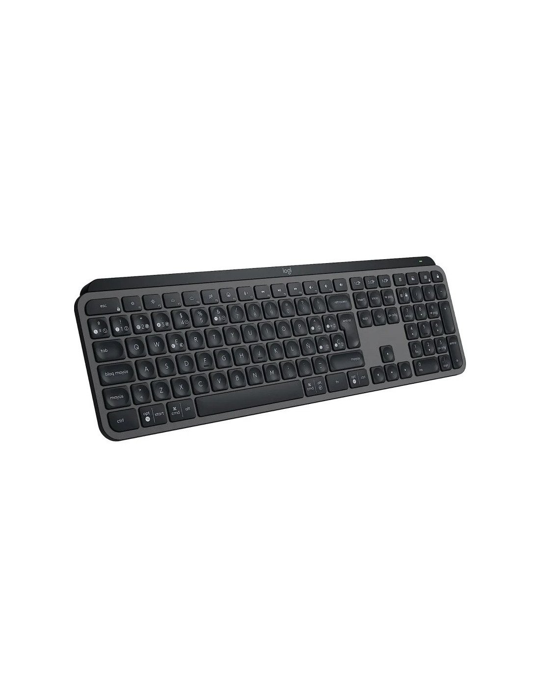 TECLADO LOGITECH MX KEYS S BLUETOOTH WIRELESS GRAFITO