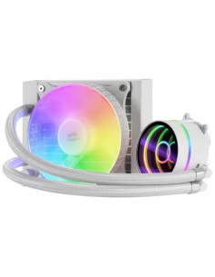 REFRIGERACION LIQUIDA CPU MARS GAMING FRGB 120MM WHITE 2