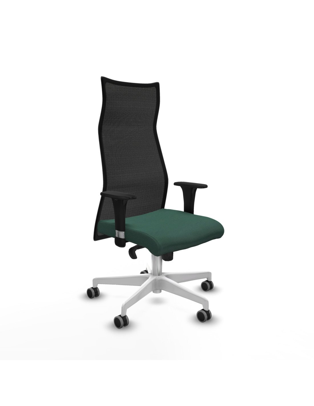 Piqueras y Crespo Albacete malla sincro malla negra bali verde botella brazos 1D base blanca ruedas 65mm engomadas