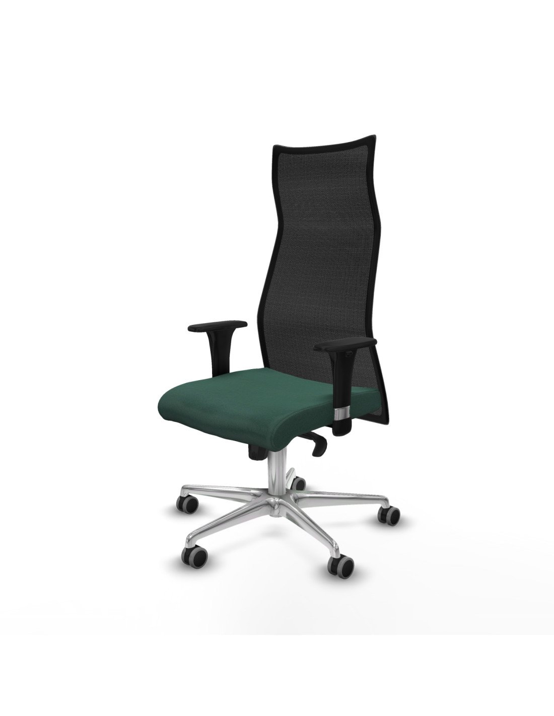 Piqueras y Crespo Albacete malla sincro malla negra bali verde botella brazos 1D base aluminio ruedas 65mm engomadas