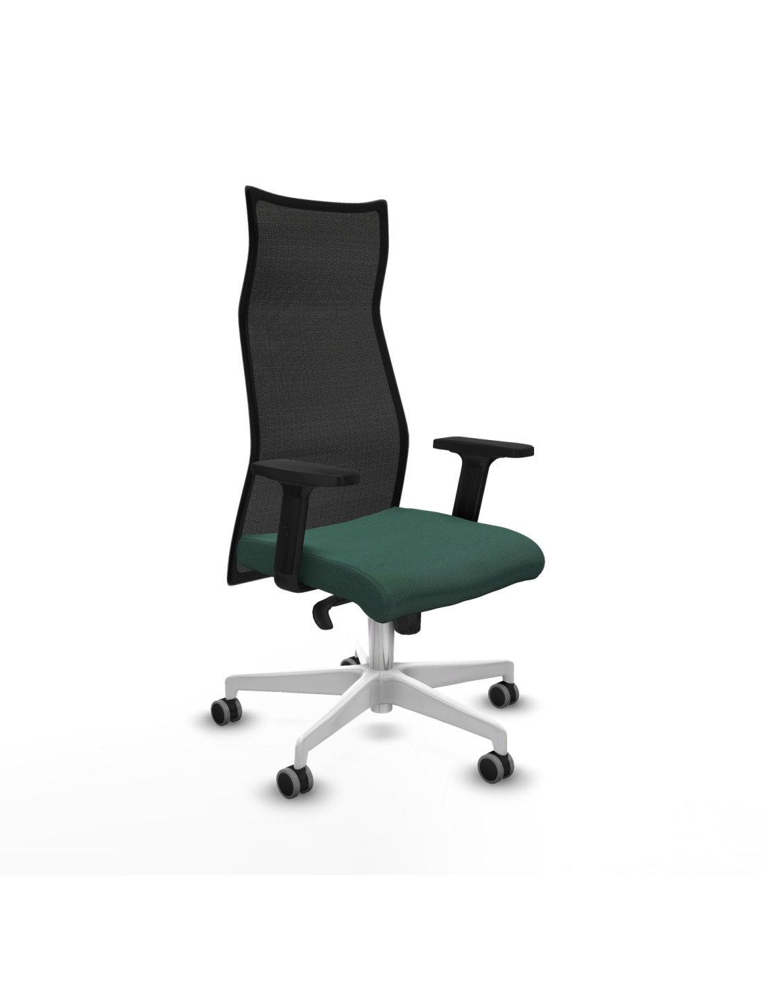 Piqueras y Crespo Albacete malla sincro malla negra bali verde botella brazos 2D base blanca ruedas 65mm engomadas