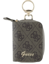 GUESS MONEDERO/TARJETERO TRIANGLE MARRON