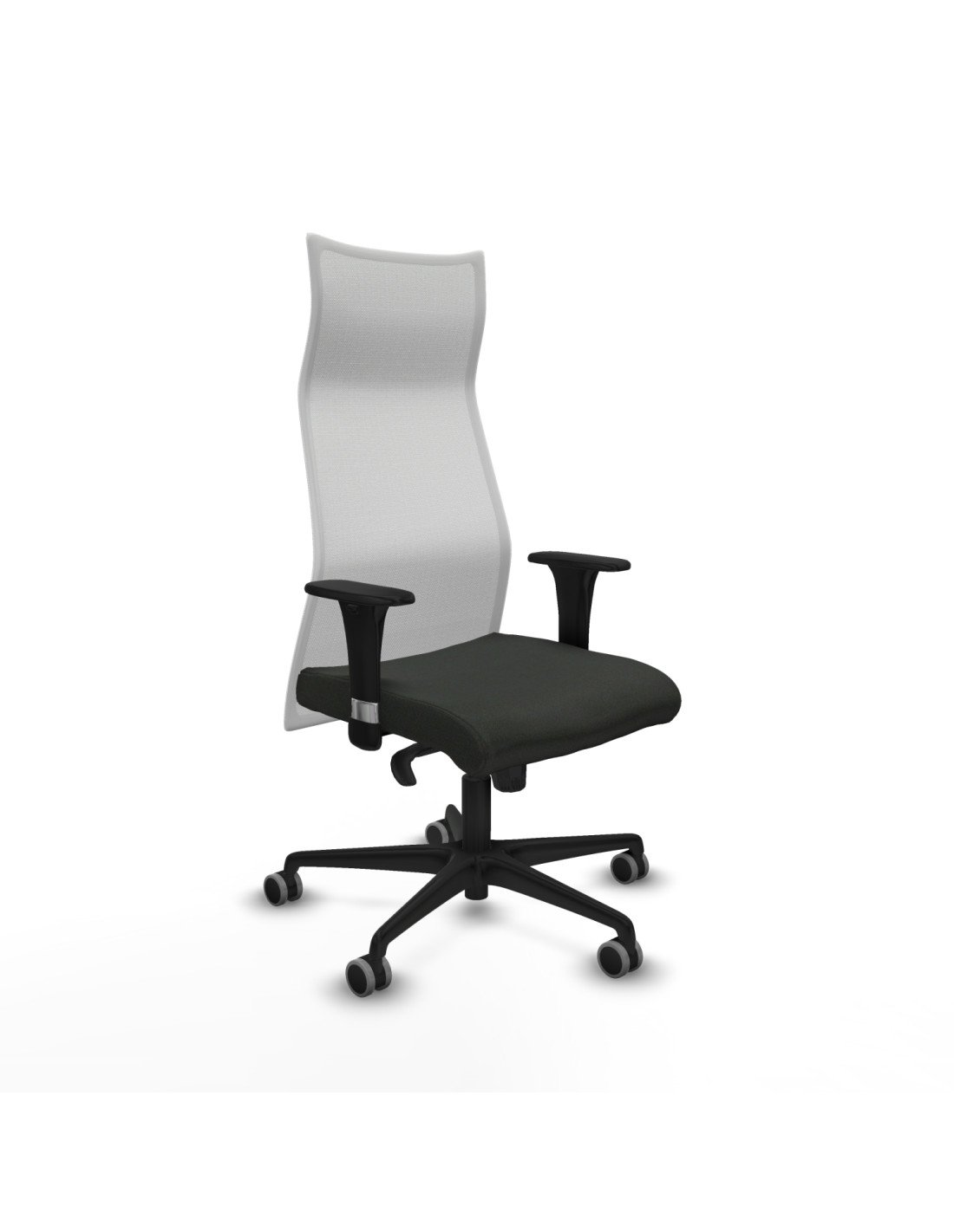 Piqueras y Crespo Albacete malla XL sincro malla blanca bali negro brazos 1D base nailon ruedas 65mm engomadas