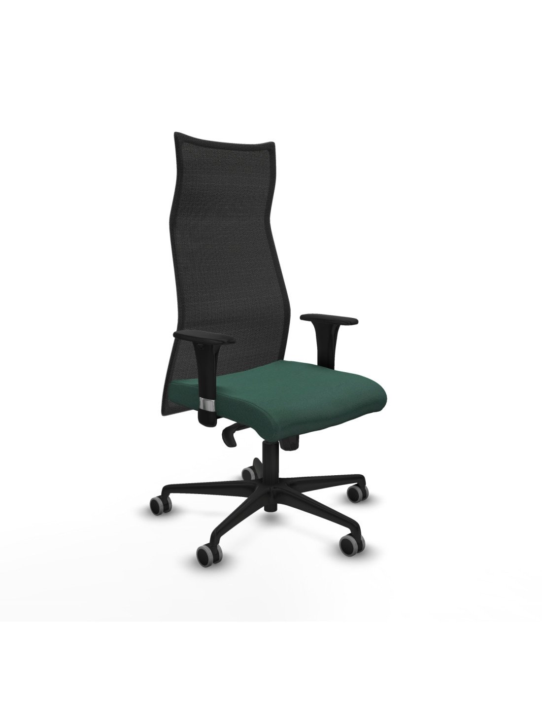 Piqueras y Crespo Albacete malla XL sincro malla negra bali verde botella brazos 1D base nailon ruedas 65mm engomadas