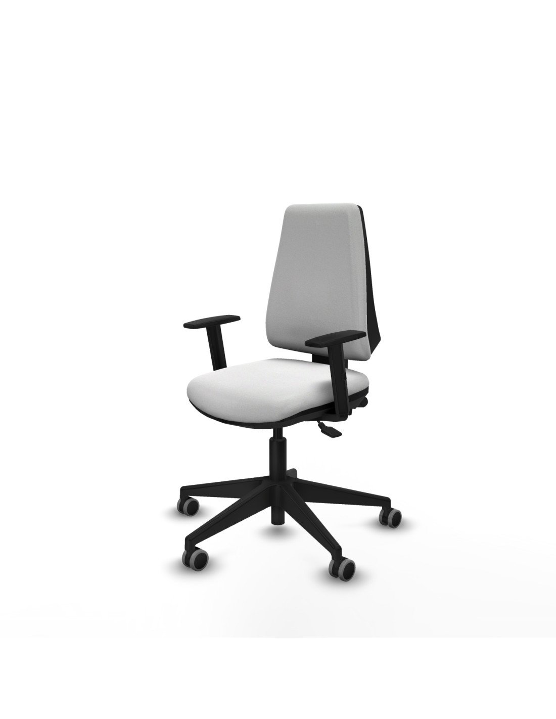 Piqueras y Crespo Elche AS bali blanco brazos 1D base piramidal ruedas engomadas 65mm