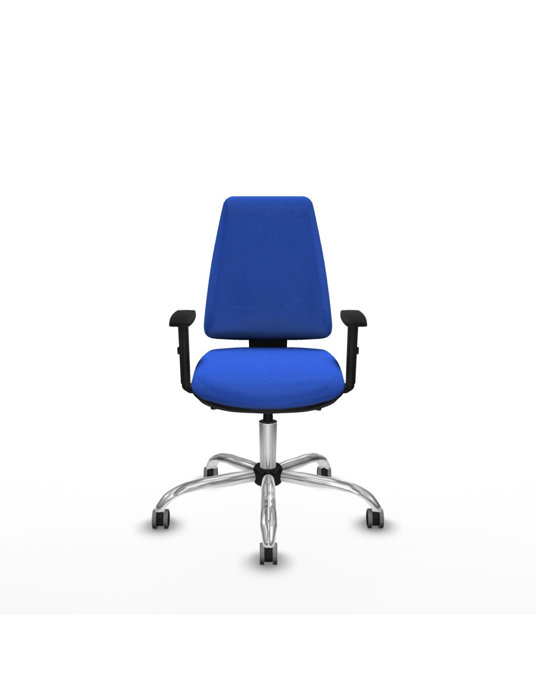 Piqueras y Crespo Elche AS bali azul brazos 1D base cromada ruedas engomadas 65mm