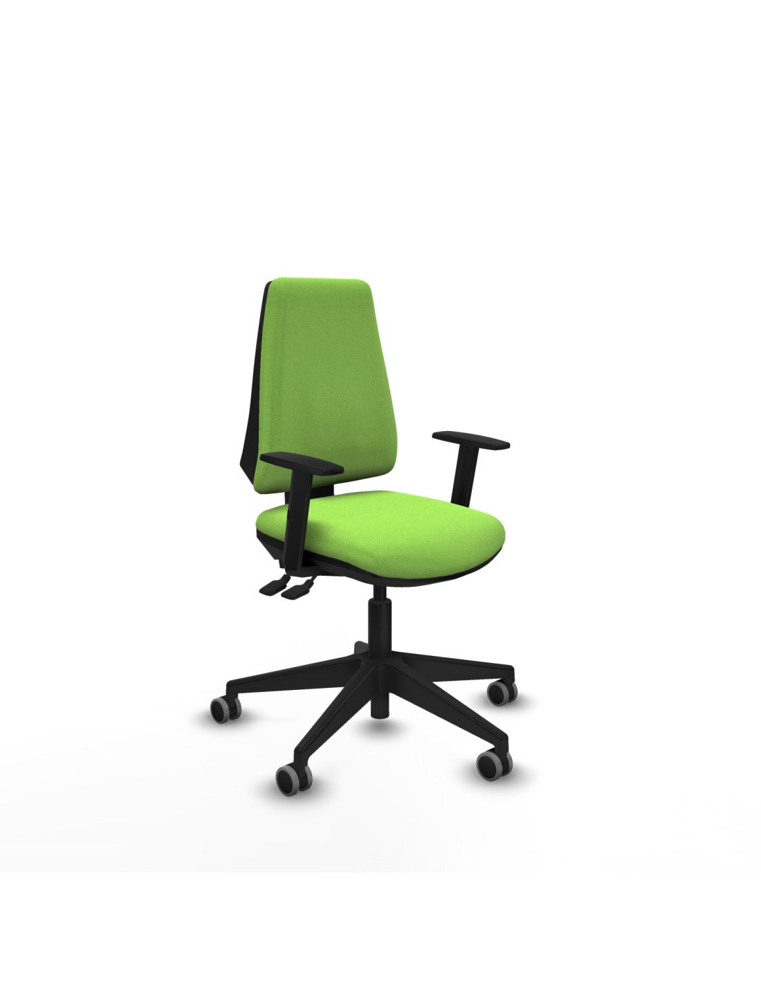 Piqueras y Crespo Elche AS bali pistacho brazos 1D base piramidal ruedas engomadas 65mm