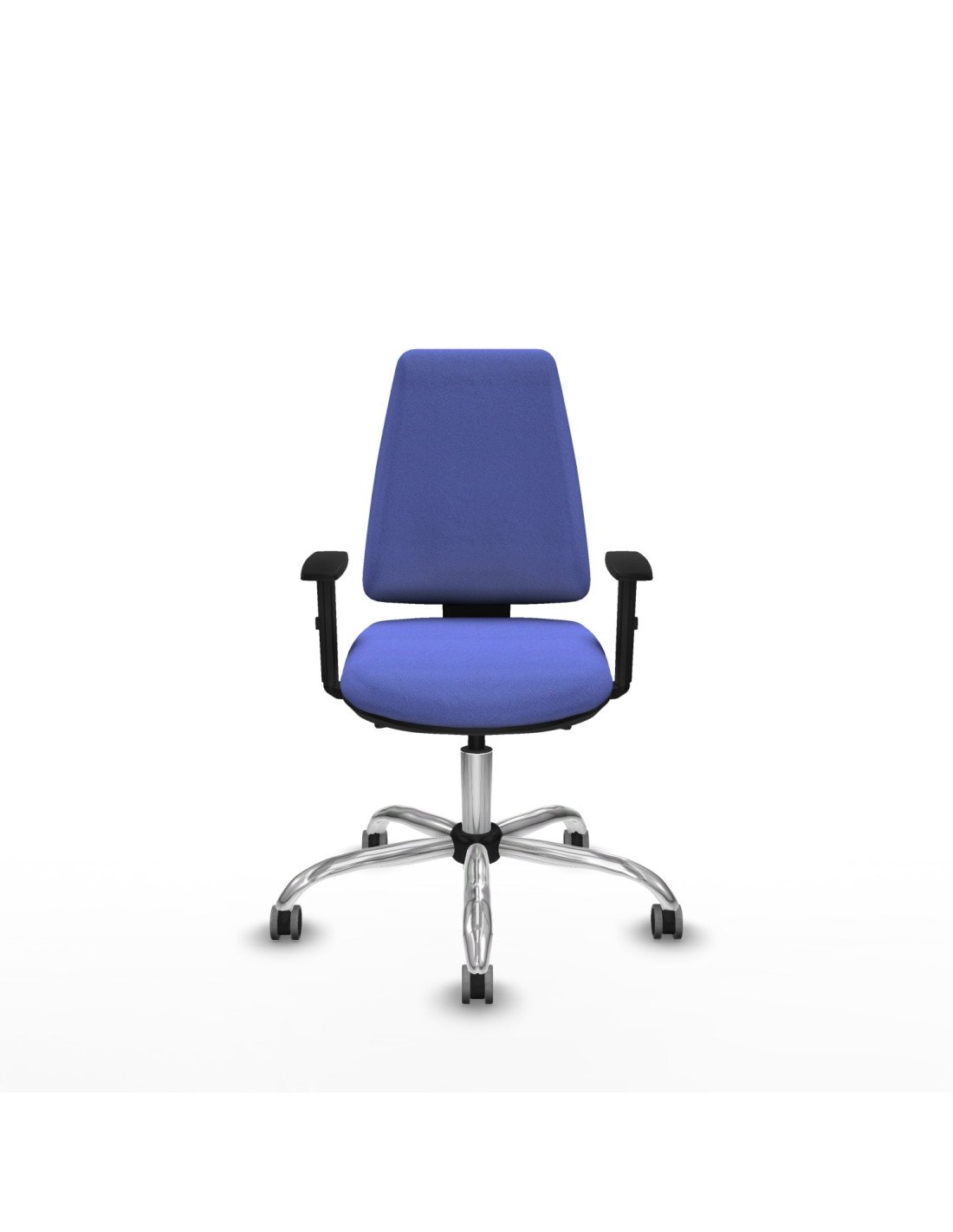 Piqueras y Crespo Elche AS bali azul claro brazos 1D base cromada ruedas engomadas 65mm