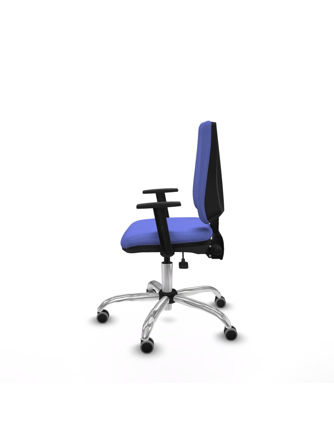 Piqueras y Crespo Elche AS bali azul claro brazos 1D base cromada ruedas engomadas 65mm