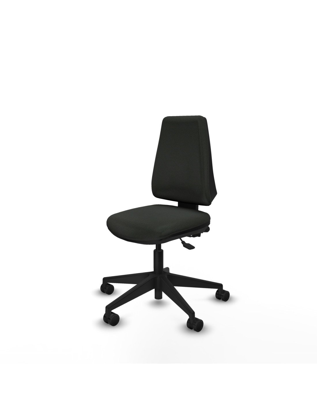 Piqueras y Crespo Elche AS bali negro base piramidal ruedas nailon 65mm