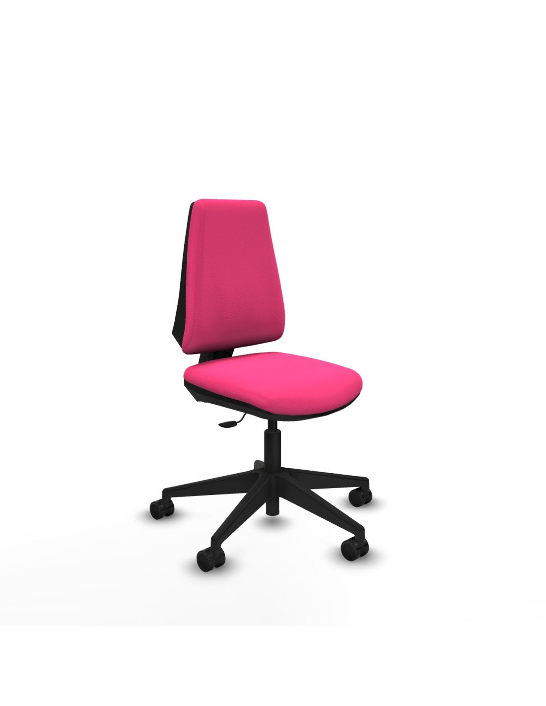 Piqueras y Crespo Elche CP similpiel rosa base piramidal ruedas nailon 65mm