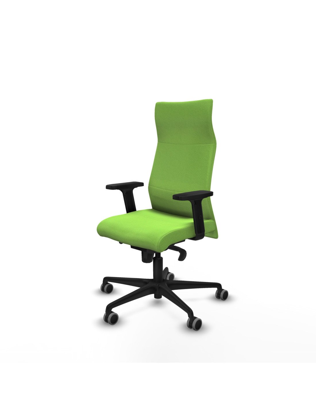 Piqueras y Crespo Albacete direcci?n sincro bali pistacho brazos 2D base nailon ruedas 65 engomadas