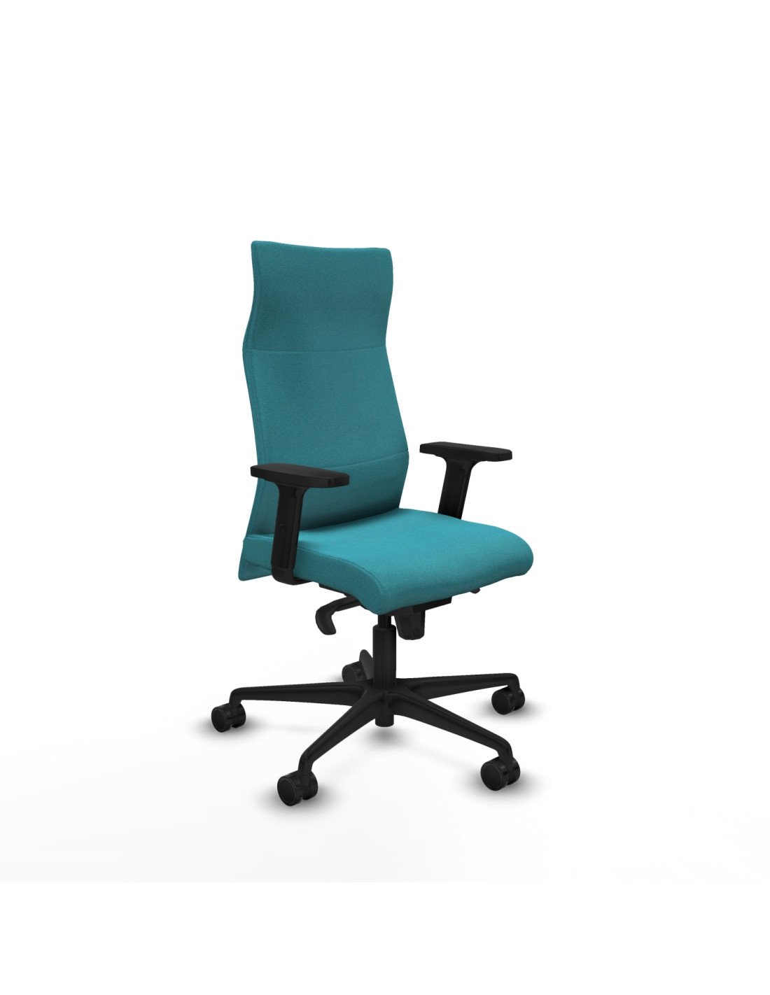 Piqueras y Crespo Albacete direcci?n sincro bali turquesa brazos 2D base nailon ruedas 65 nailon