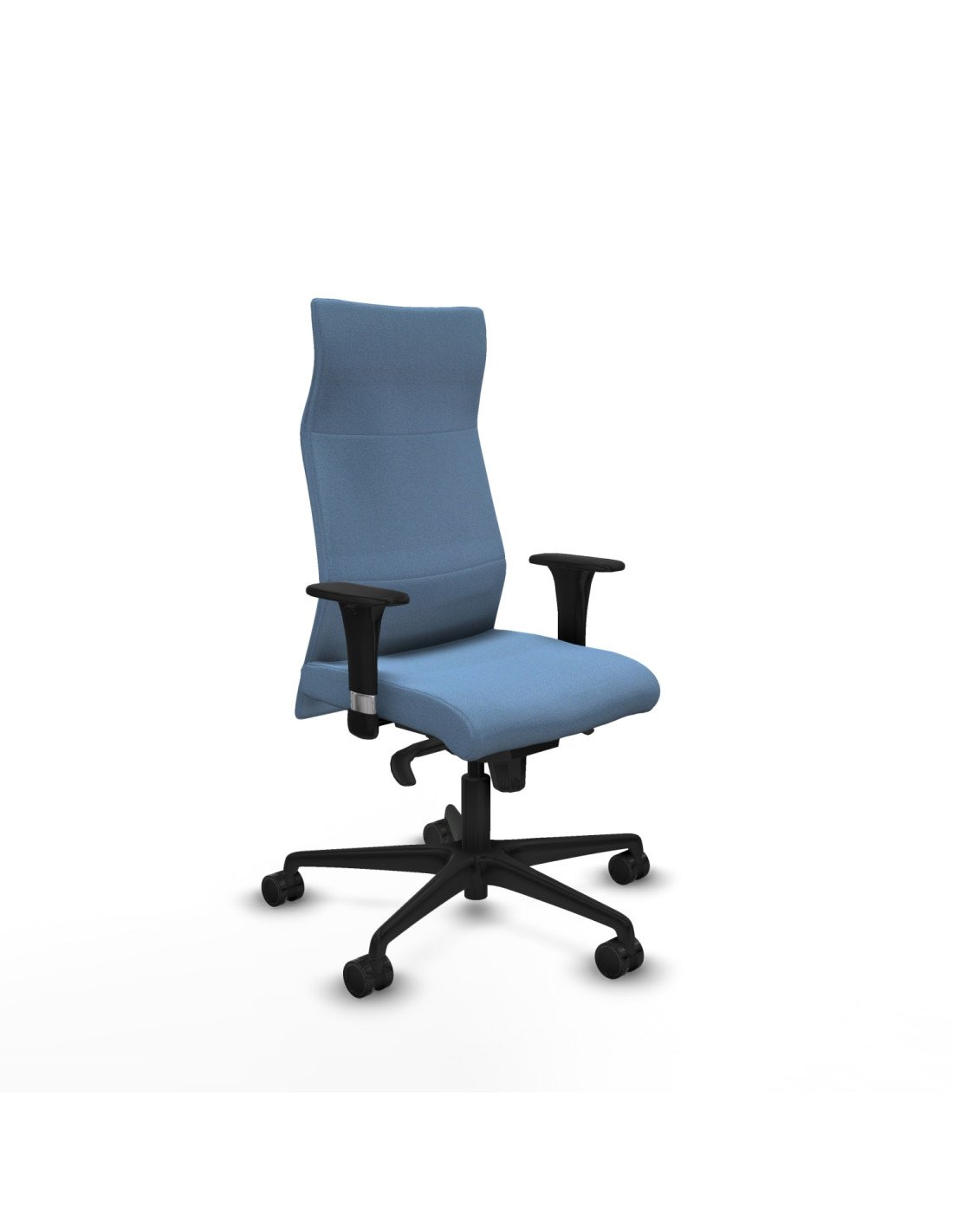 Piqueras y Crespo Albacete XL sincro bali azul cielo brazos 1D base nailon ruedas 65 mm nailon