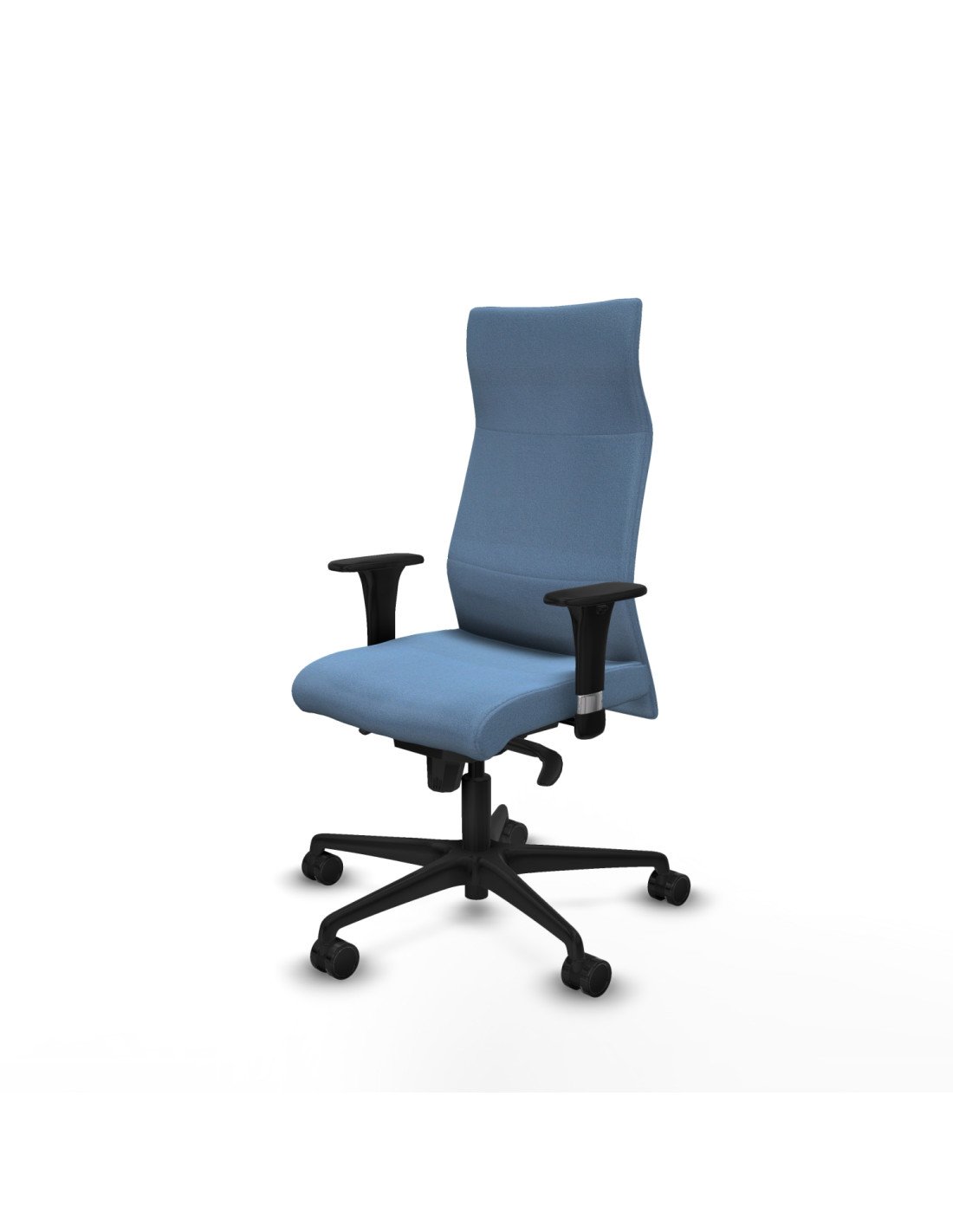 Piqueras y Crespo Albacete XL sincro bali azul cielo brazos 1D base nailon ruedas 65 mm nailon