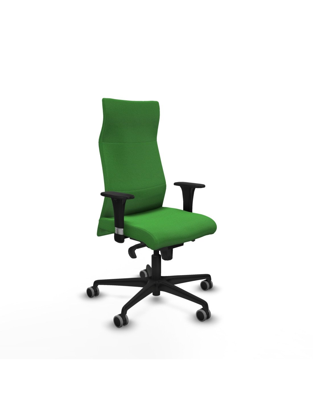 Piqueras y Crespo Albacete XL sincro bali verde brazos 1D base nailon ruedas 65mm engomadas