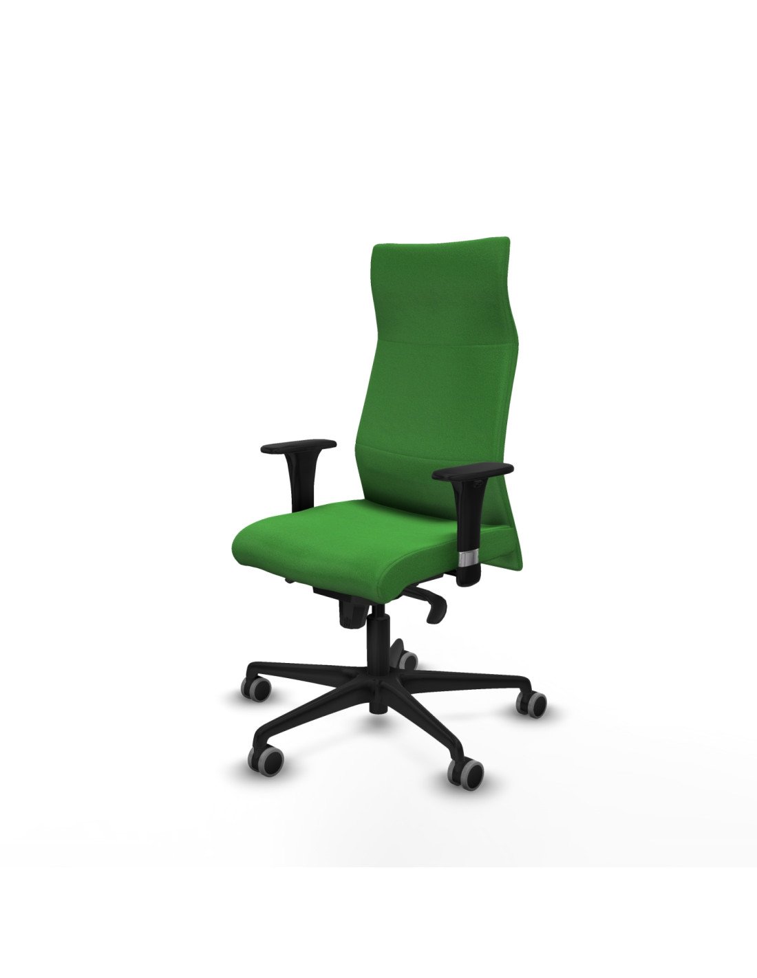 Piqueras y Crespo Albacete XL sincro bali verde brazos 1D base nailon ruedas 65mm engomadas