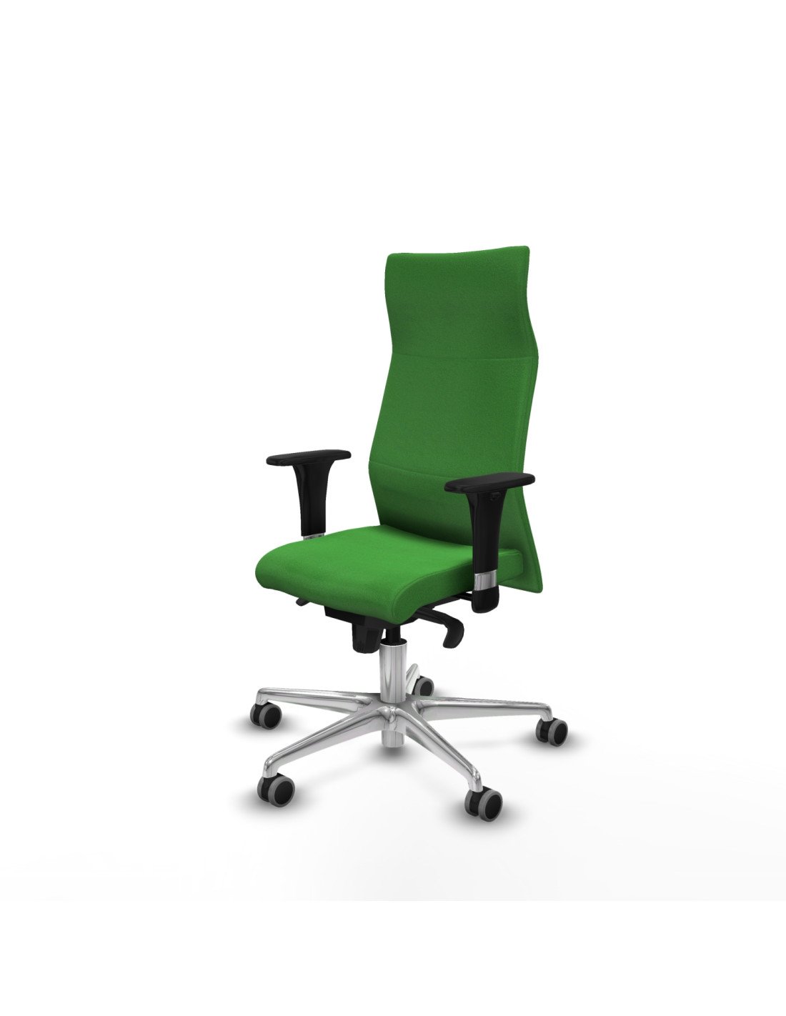 Piqueras y Crespo Albacete XL sincro bali verde brazos 1D base aluminio ruedas 65mm engomadas