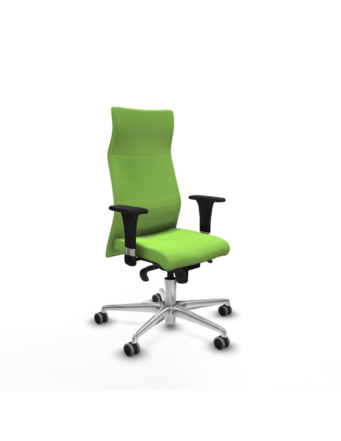 Piqueras y Crespo Albacete XL sincro bali pistacho brazos 1D base aluminio ruedas 65mm engomadas