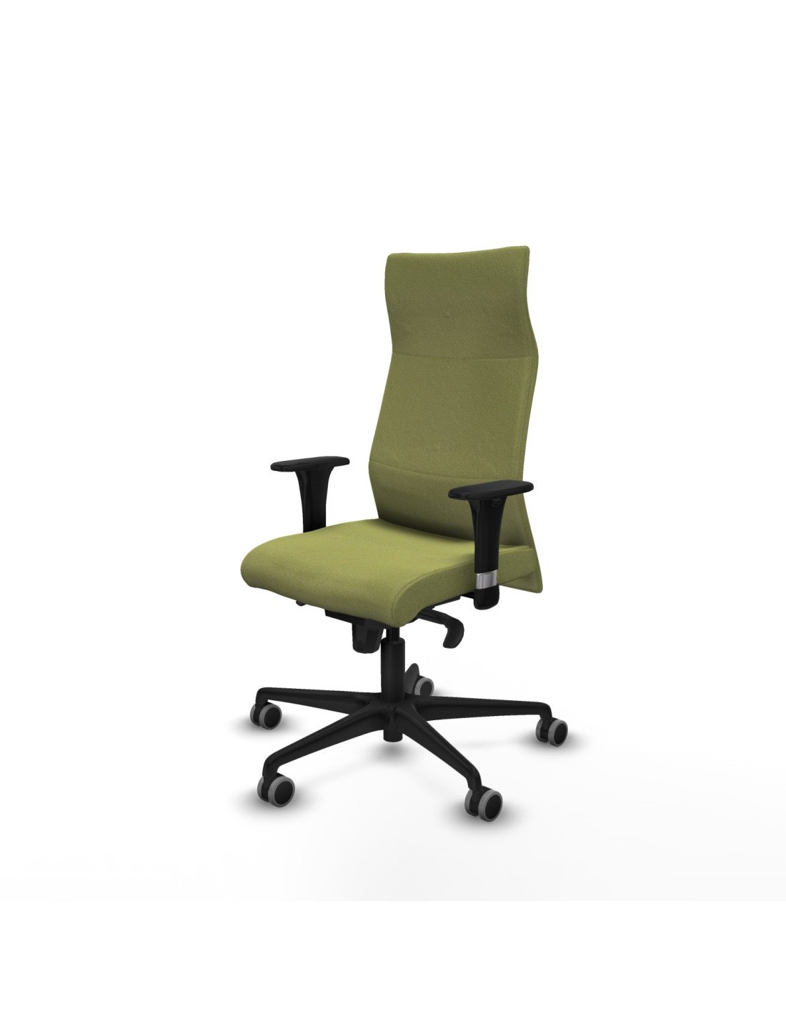 Piqueras y Crespo Albacete XL sincro bali verde oliva brazos 1D base nailon ruedas 65mm engomadas