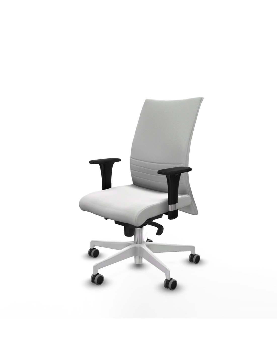 Piqueras y Crespo Albacete confidente sincro bali blanco brazos 1D base blanca ruedas 65mm engomadas