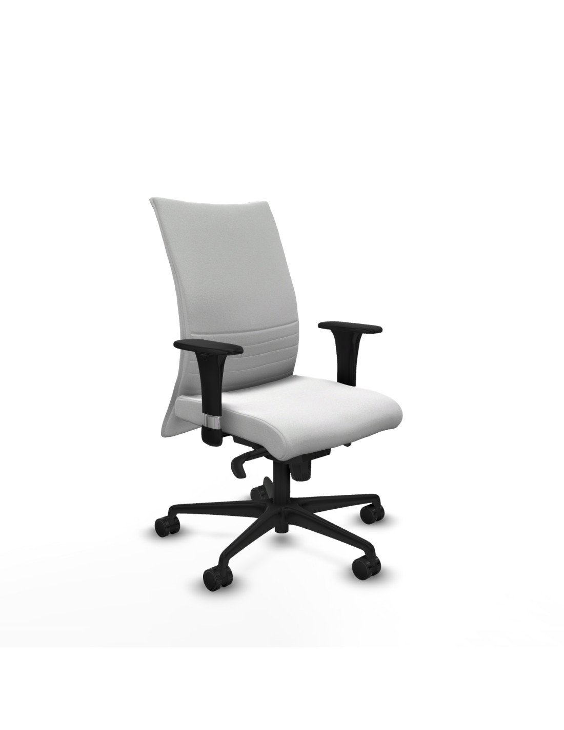 Piqueras y Crespo Albacete confidente sincro bali blanco brazos 1D base nailon ruedas 65 mm nailon